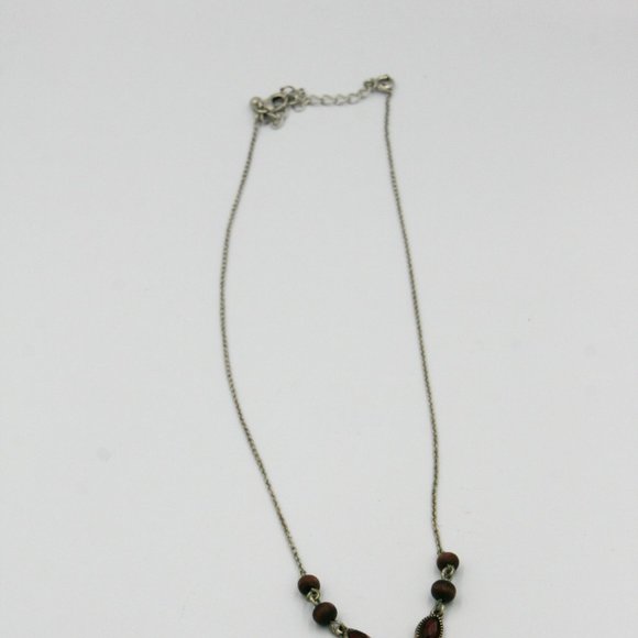 Red &Turquoise Jewel Necklace - Picture 5 of 5